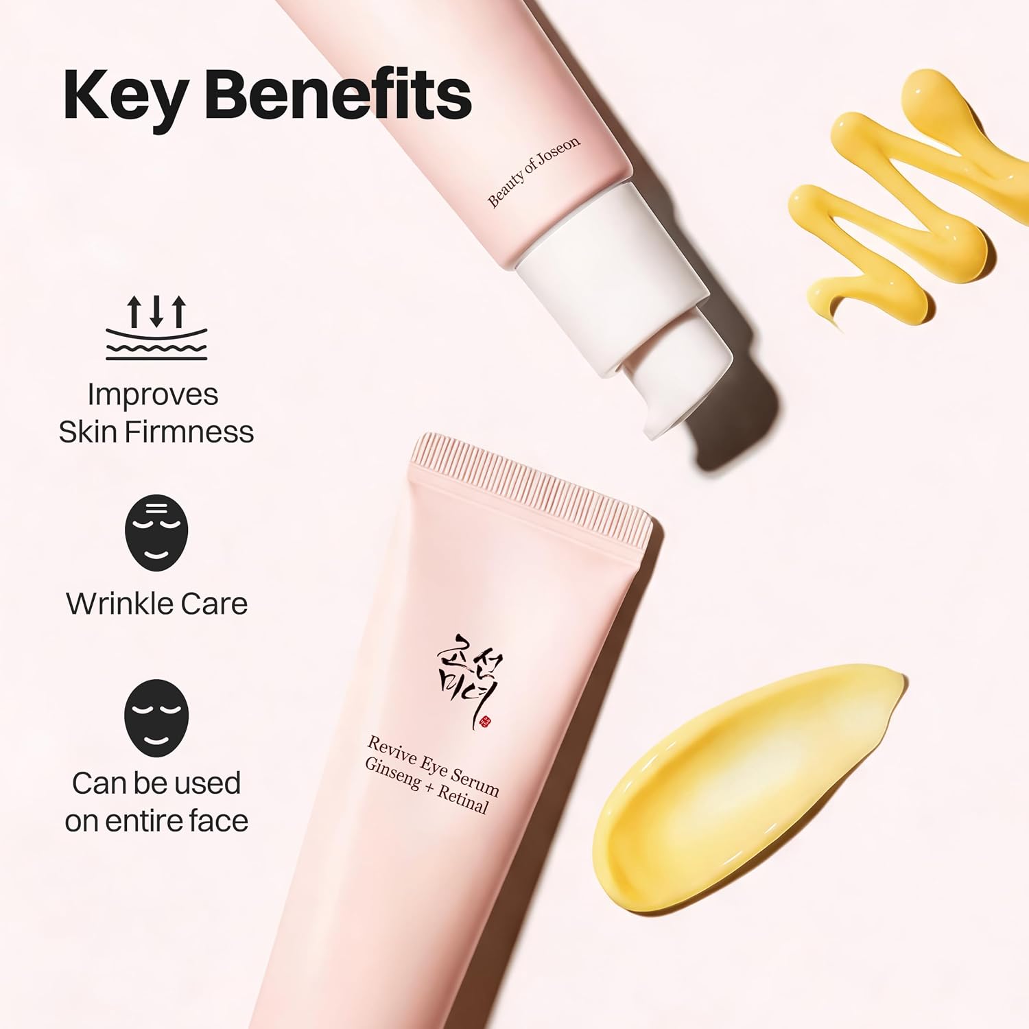 Beauty of Joseon Revive Eye Serum with Ginseng & Retinal (30m) | Anti-Aging, Wrinkle Care, Korean Eye Cream for Dark Circles & Fine Lines