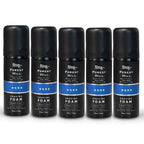 Forest Hill Pack of 5 Aqua Pre Shave Foam For Men, Goodness of Olive and Argan Oil, Mulberry, Rosemary & Peppermint Extract, Prevent Cuts and Burns,...