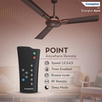 Crompton Premion Aura2 BLDC 1200mm Designer Ceiling Fan | Remote Control | BEE 4 Star Rated | Energy Efficient | Superior Air Delivery | Low Noise | 4 Year...