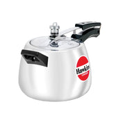 Hawkins 4 Litre Contura Pressure Cooker, Handi Inner Lid Cooker, Silver (HC40) Aluminium