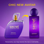 Secret Temptation Romance Eau De Parfum Spray For Women, Long Lasting Chypre Green Everyday Wear Fragrance Pack Of 2 (100Ml Each)