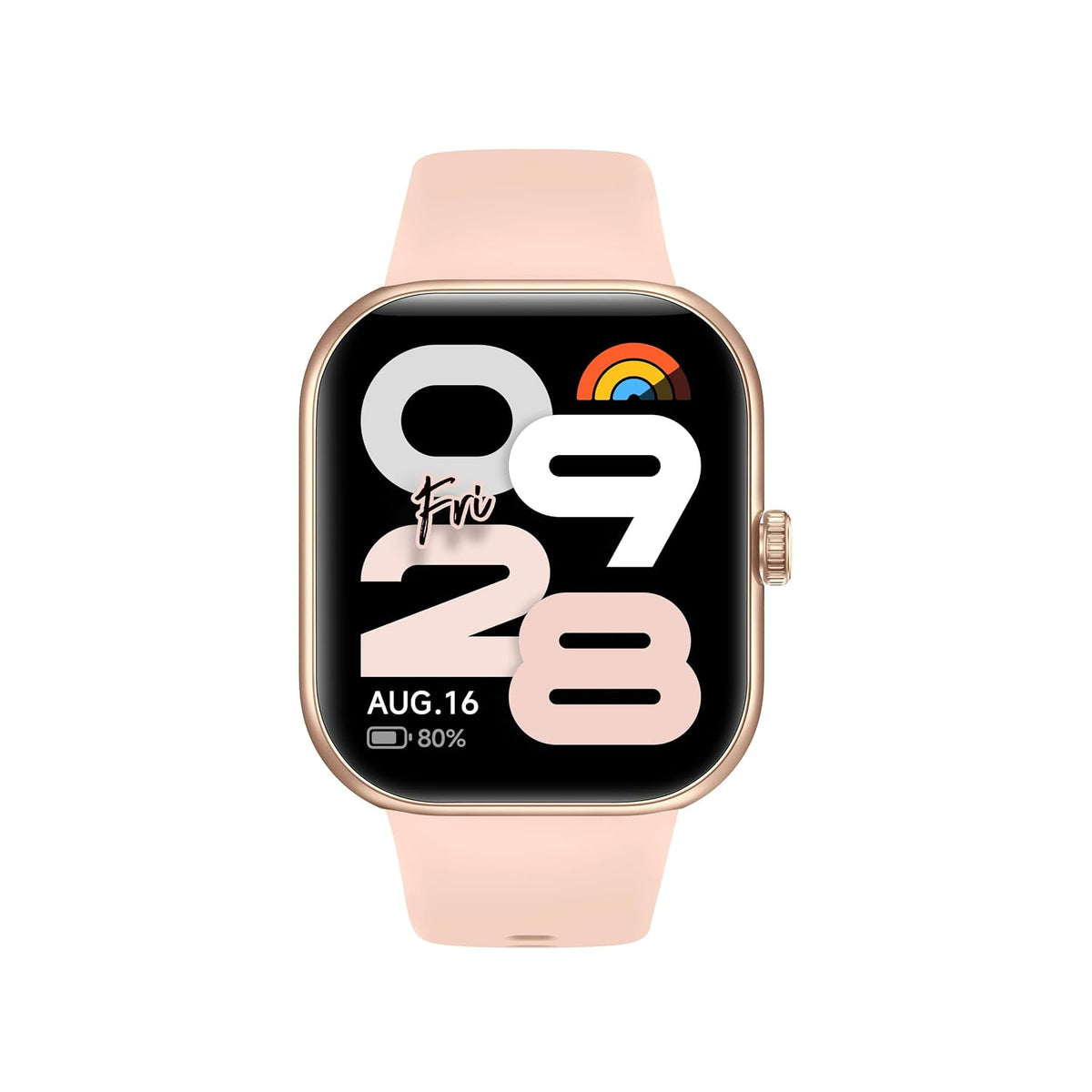 REDMI Watch Move 1.85 Premium AmoLED,14 Day Battery,Best Accuracy,Dual Core Processor Smartwatch (Gold Rush Strap, Free Size)