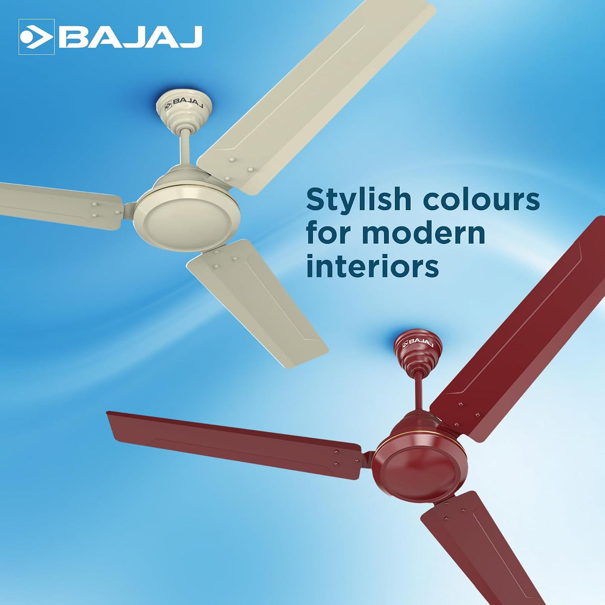 Bajaj Frore 1200 MM (48") 1 Star Rated Ceiling Fans For Home |