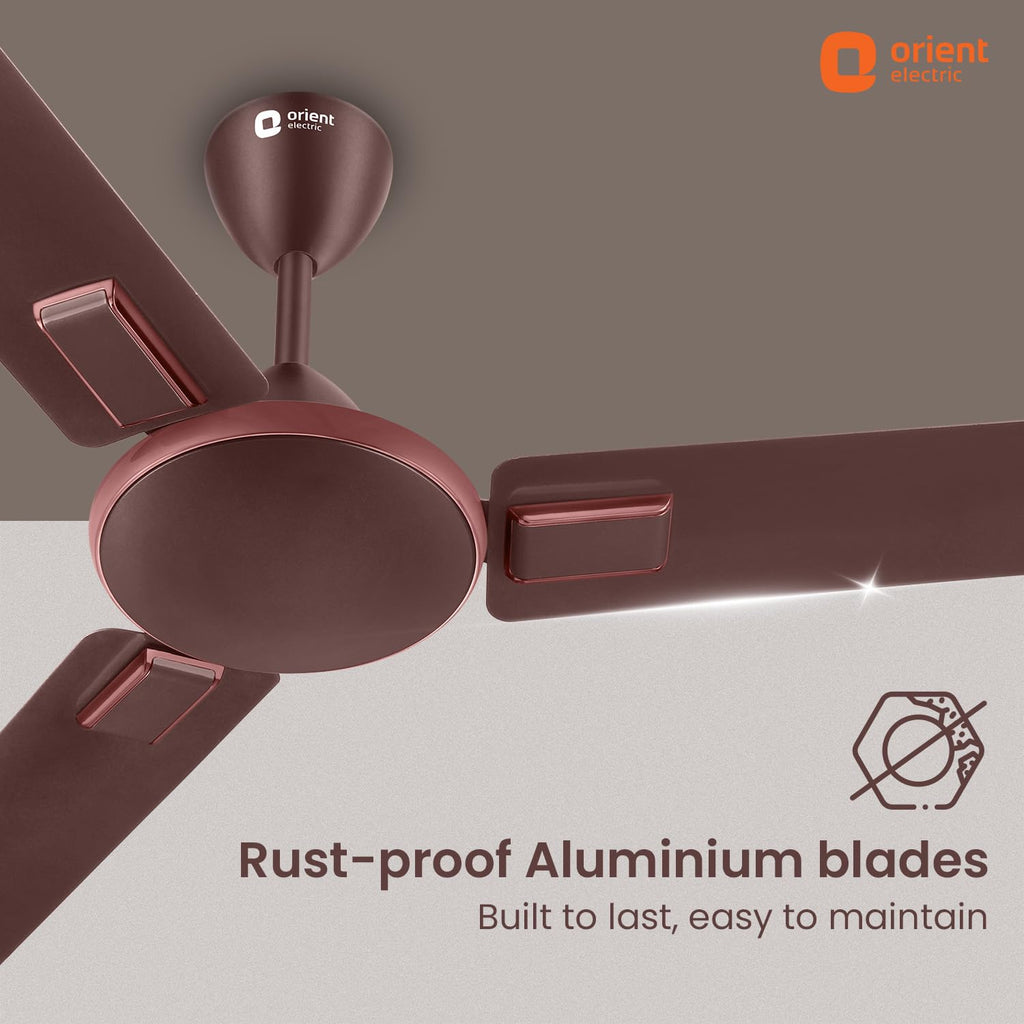 Orient Electric 1200mm Apex Cruise Ceiling Fan for Home | BEE 1 Star Rated Energy Efficient Fan|Outstanding Performance | 2 Years Warranty by Orient |...