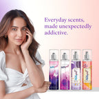 Layer'r Wottagirl 60ml Body Mist Combo for Women, Pack of 4 | Long-lasting fruity, floral & aquatic fragrance collection with citrus, peony, jasmine...