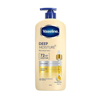 Vaseline Deep Moisture Body Lotion with Ceramide Hyaluron Fillers | 10X More Moisture for Cushion Soft Glowing Skin | For Dry Skin | Lightweight Non-Sticky...