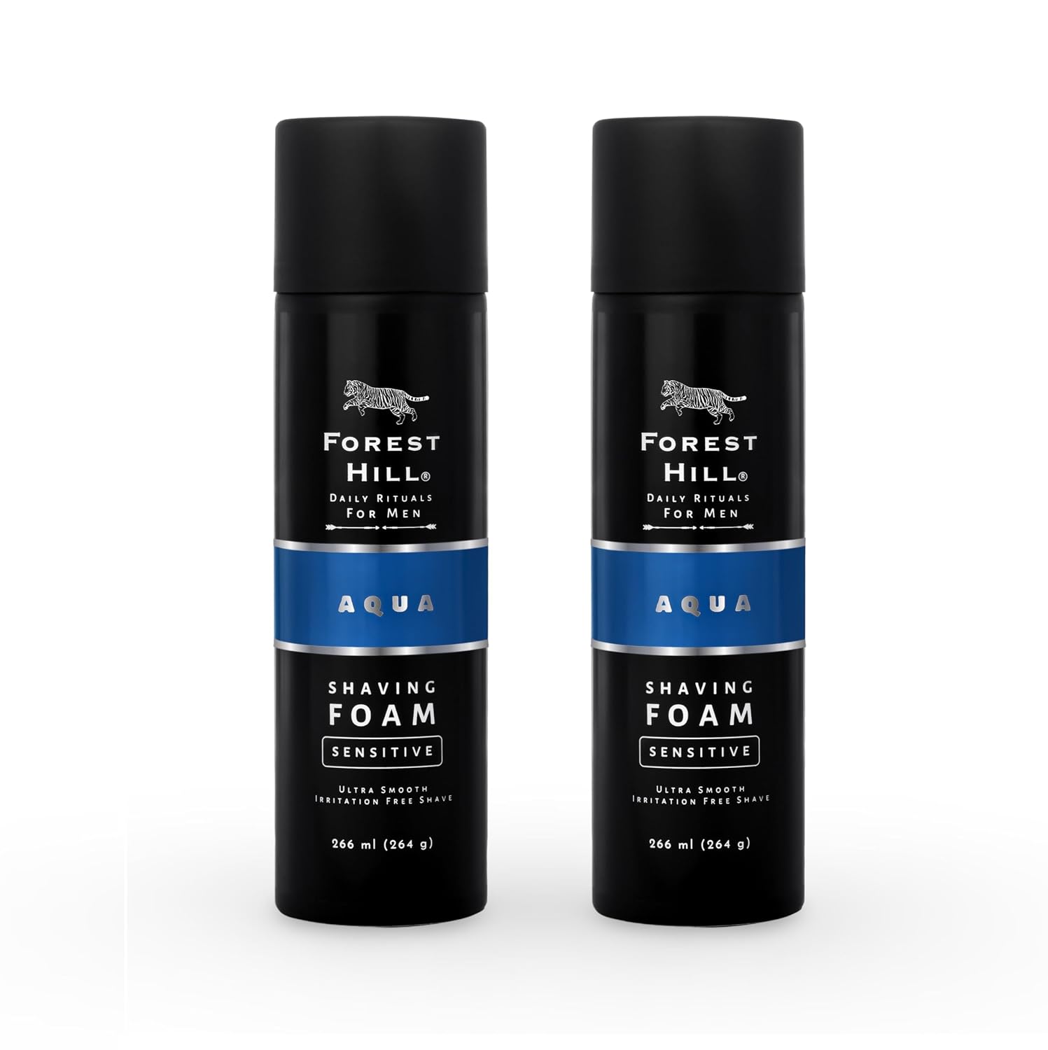 Forest Hill Aqua Pre Shave Foam For Men 266 ml (packof-2)