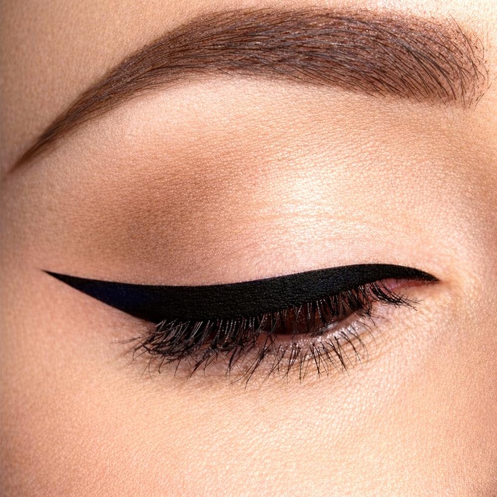 Lakme Ultimate Glam Eye Liner, Semi Matte, Quick drying, Water resistant & Smudgeproof Eye Liner, Black, 9ml