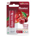 Himalaya Cherry Shine Lip Balm | 4.5gm| 100% Natural Colour | Naturally Glossy | Soft & Nourished Lips | Natural Vitamin E