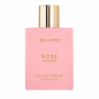 Bella Vita Luxury Rose Woman Eau De Parfum Perfume for Women with Black Currant, Vanilla, Jasmine|Floral & Sweet EDP Long Lasting Fragrance Scent 100 ML