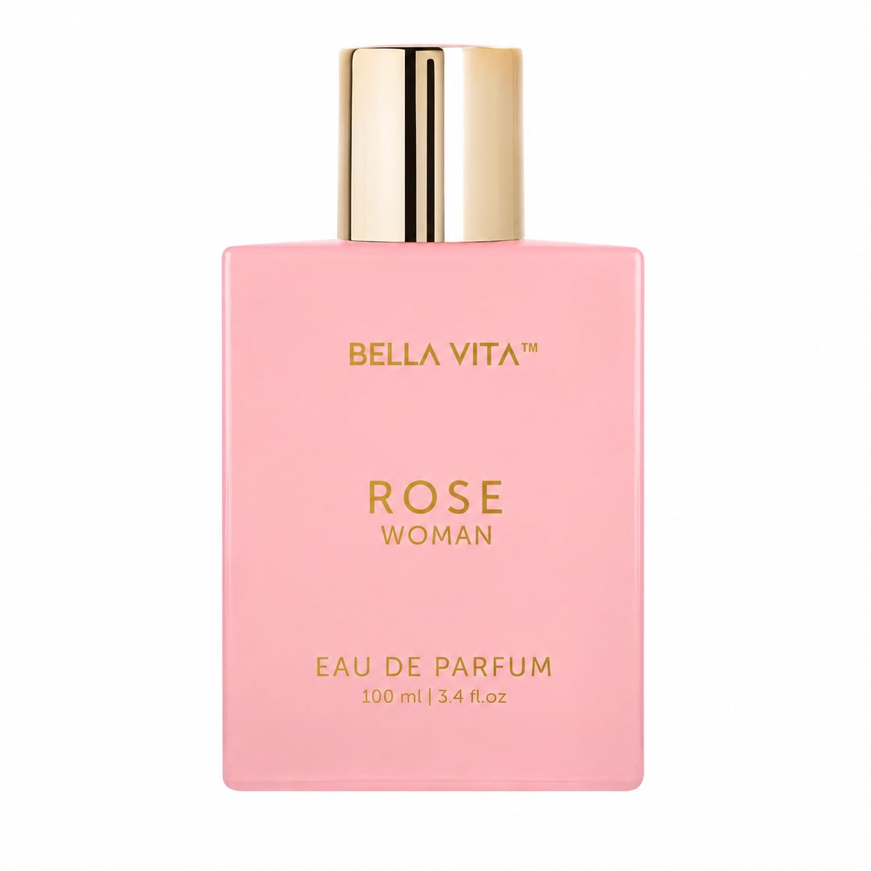 Bella Vita Luxury Rose Woman Eau De Parfum Perfume for Women with Black Currant, Vanilla, Jasmine|Floral & Sweet EDP Long Lasting Fragrance Scent 100 ML