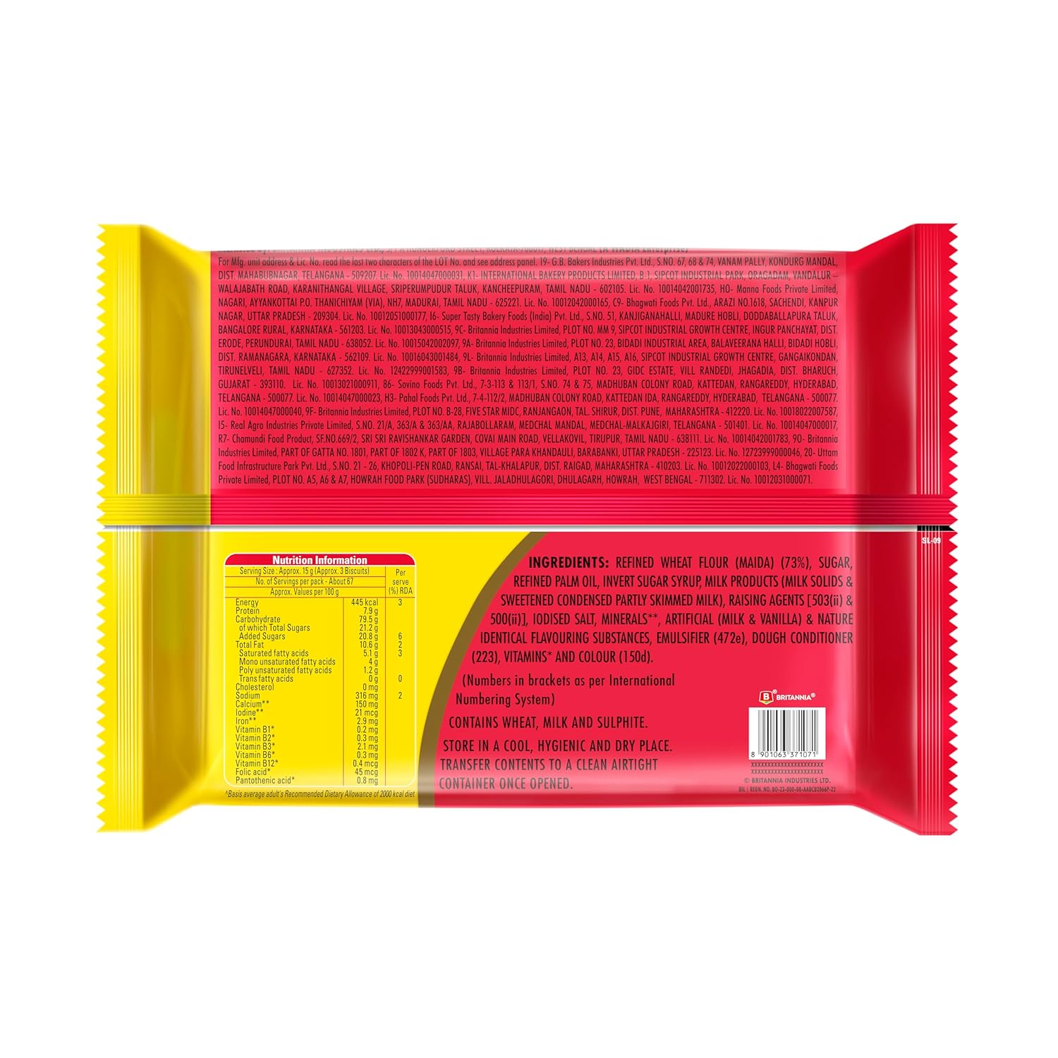 Britannia Marie Gold Biscuits,
