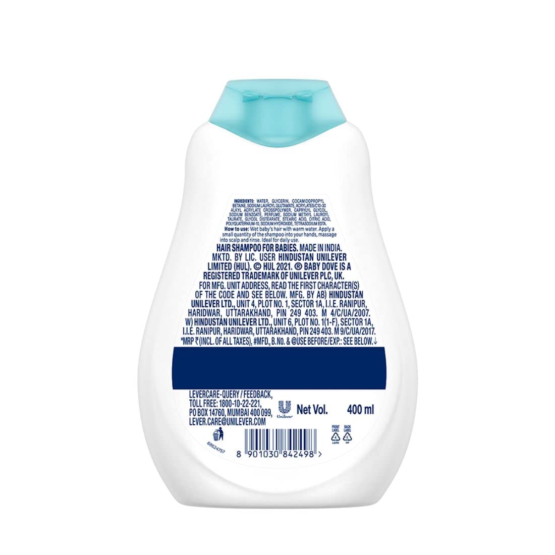 Baby Dove Shampoo 400 ml