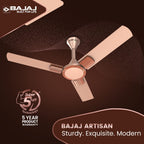 Bajaj Artisan 12S2 1200MM Ceiling Fans for Home | BEE-2 Star Rated Energy Efficient |