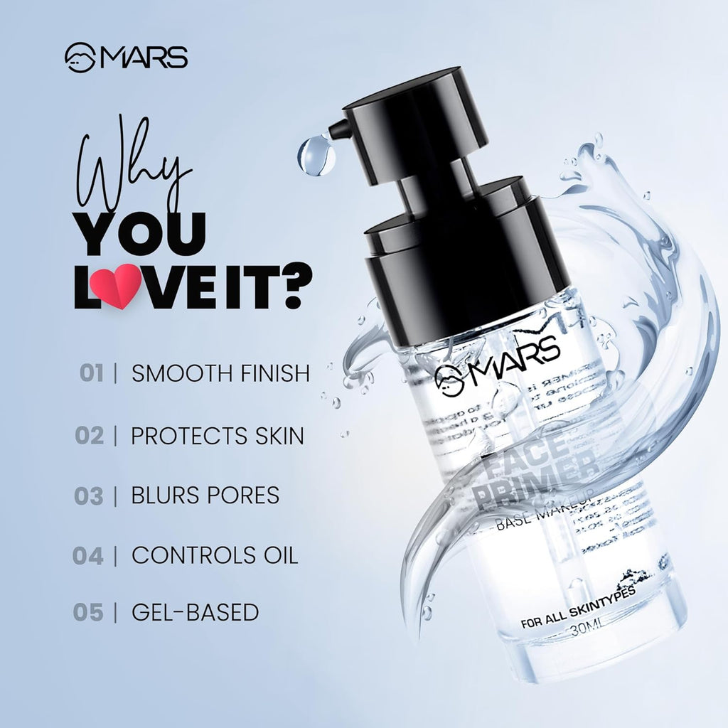 MARS Primer for Face Makeup For All Skin Types,30ml