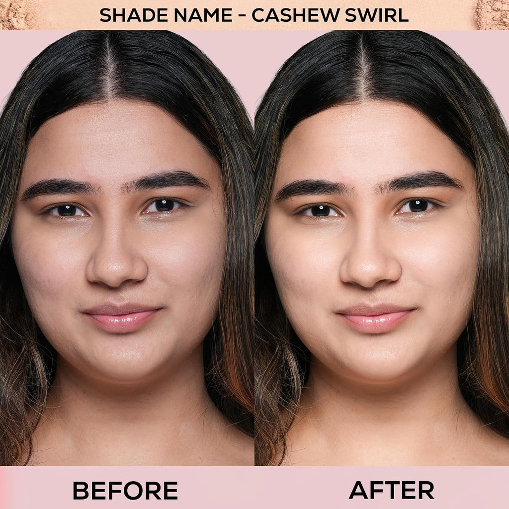 RENEE Bollywood Filter Blurring Compact - Cashew Swirl,9g