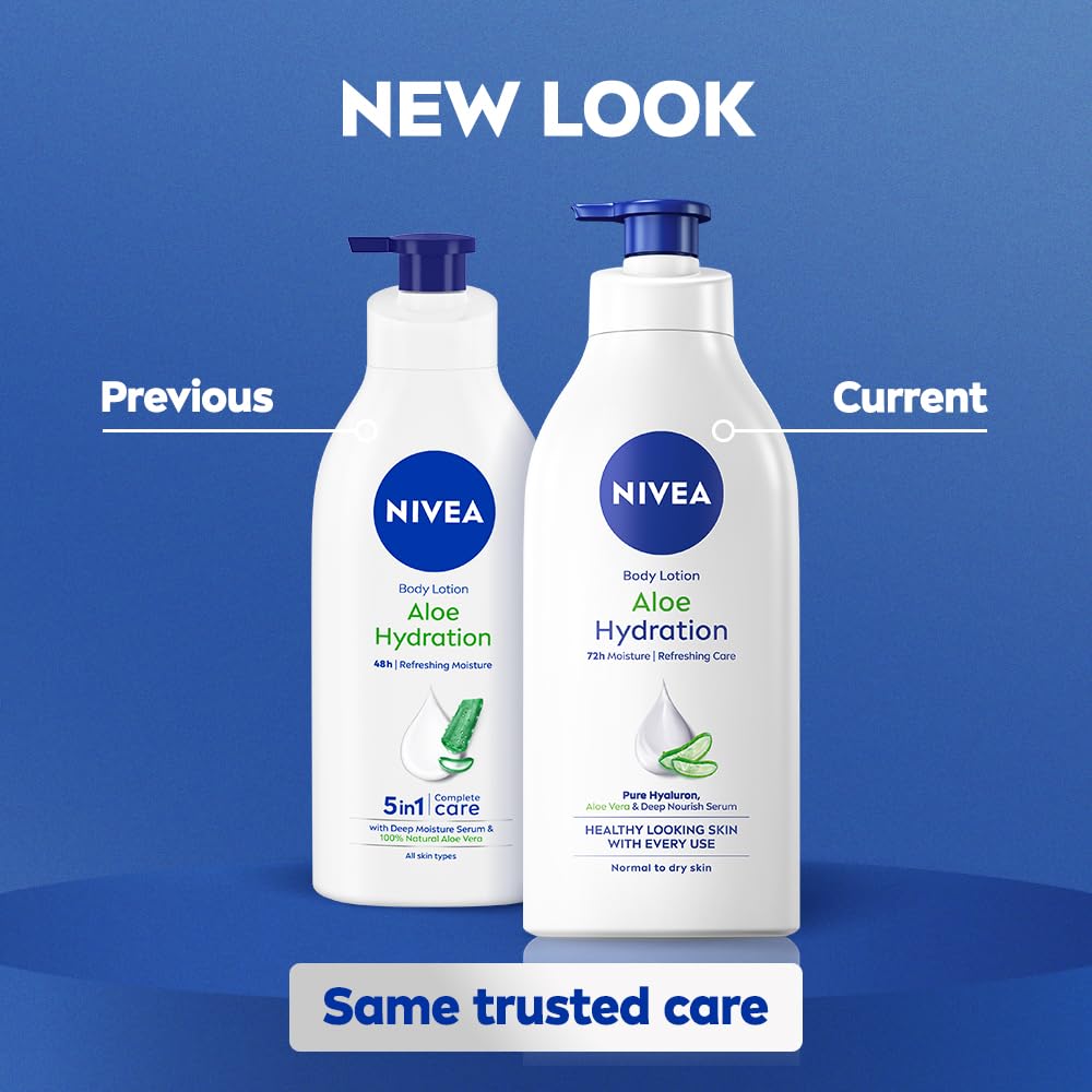 NIVEA Aloe Hydration Body Lotion 600 ml