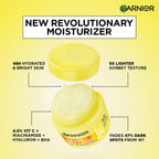 Garnier Fresh & Bright Vitamin C Sorbet Gel Face Moisturizer Cream, 90g