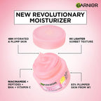 Garnier Fresh & Plump Niacinamide Sorbet Gel Face Moisturizer Cream, 90g