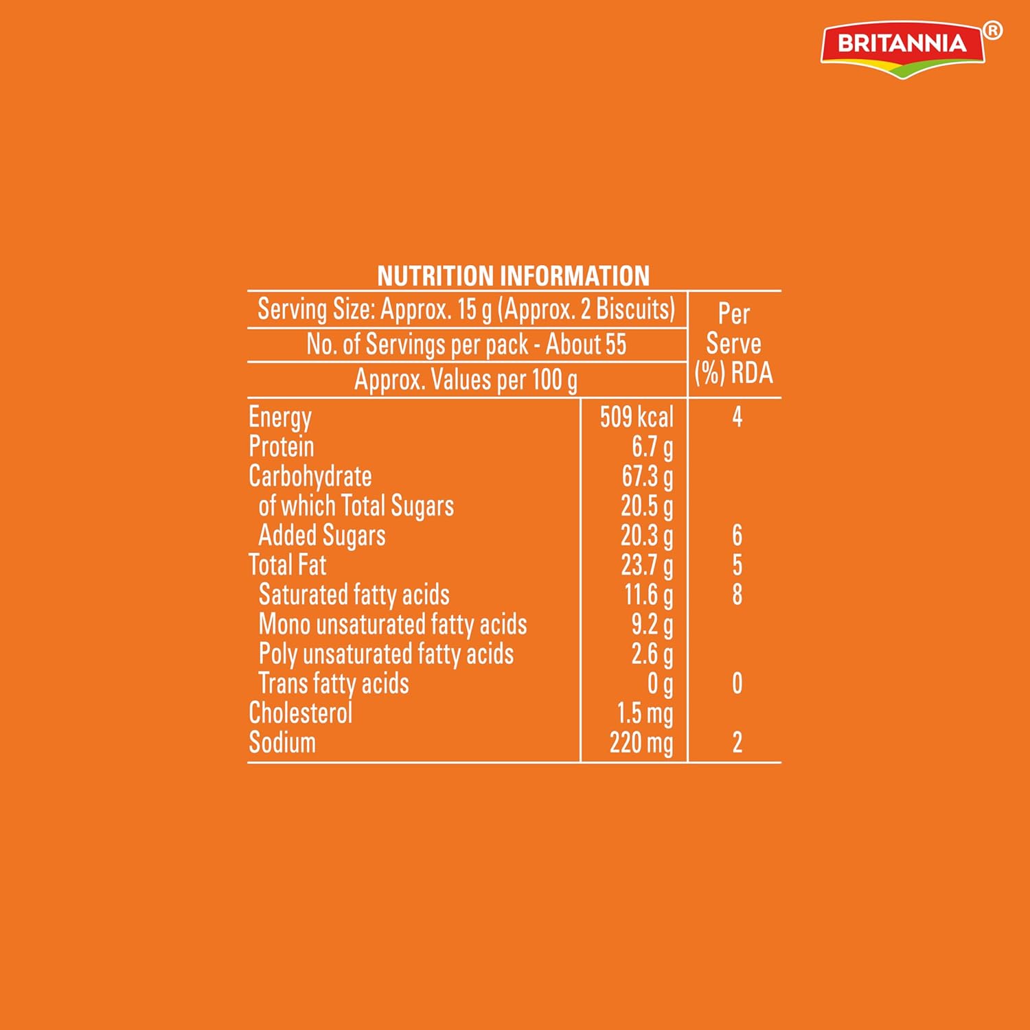 Good Day Britannia Cashew Cookies, 905 g