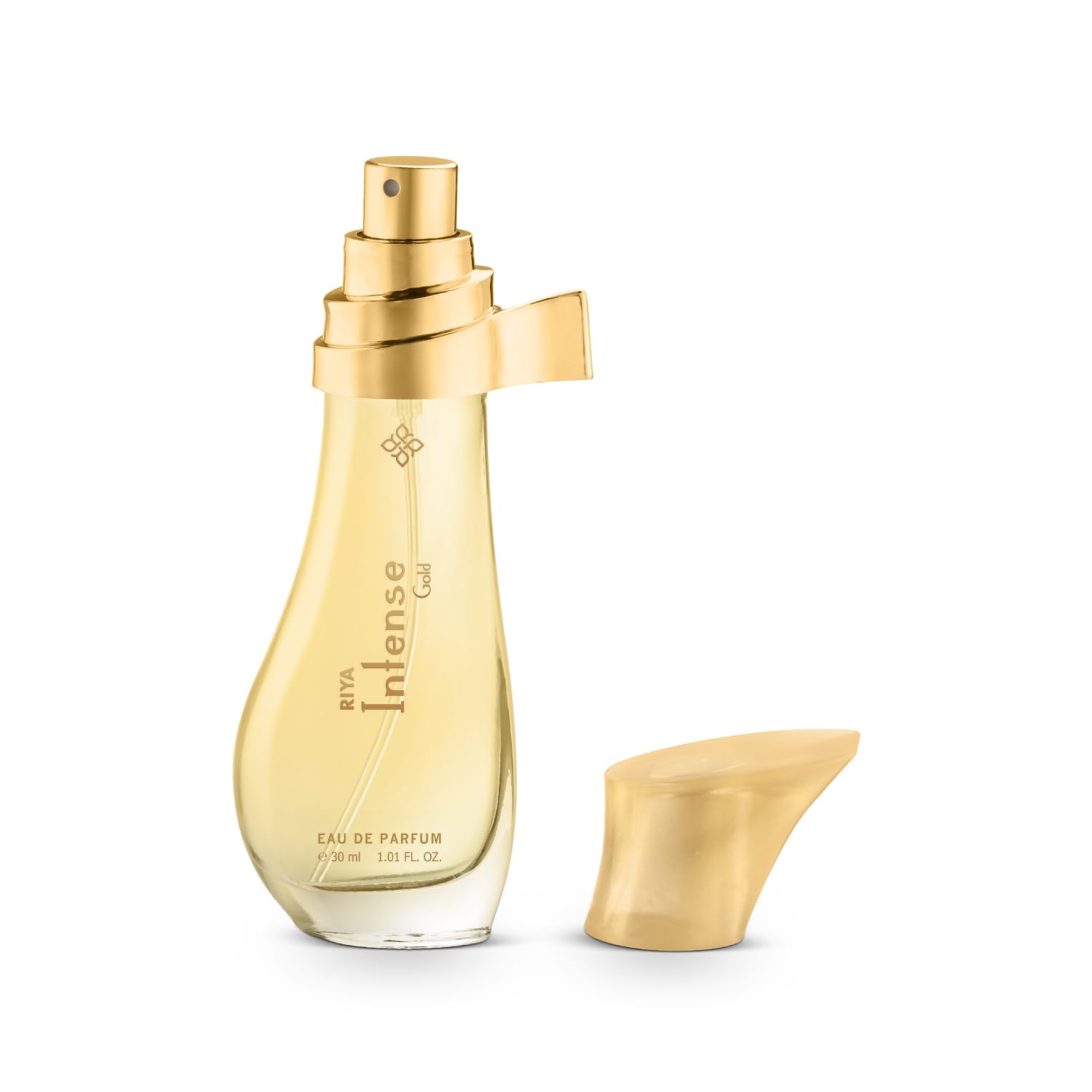 Riya Intense Gold Eau De Parfum For Men & Women | Fresh Fruit & Floral Scent | Long-lasting Upto 8 hours - 30ml