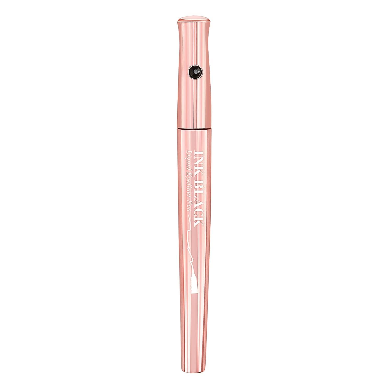 MARS Ink Black Liquid Pen Eyeliner | Smudge Proof & Waterproof Eye liner | Long Lasting Matte Finish | Ultra Fine Tip (1ml) (Black)