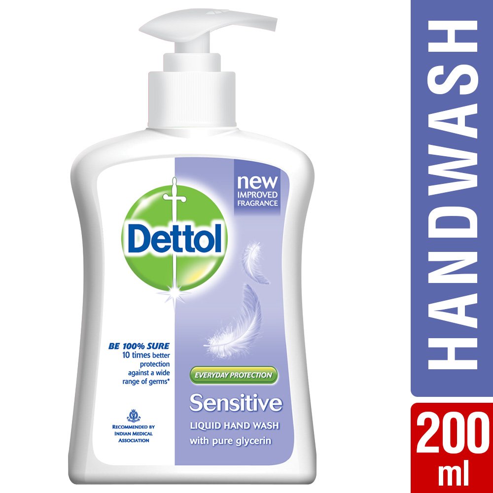 Dettol Sensitive Liquid Hand Wash - 200 ml