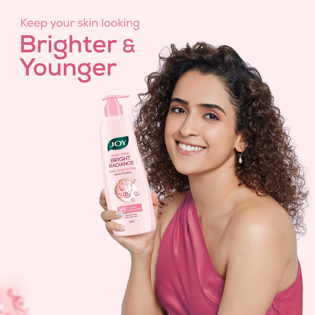 Joy Even Tone Bright Radiance Brightening Summer Body Lotion 400ml