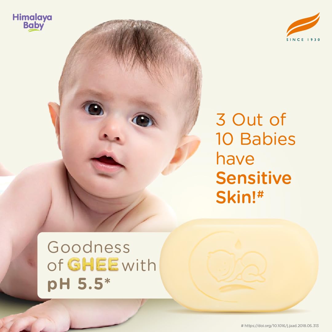 Himalaya Baby Bar with Pure Cow Ghee 125G