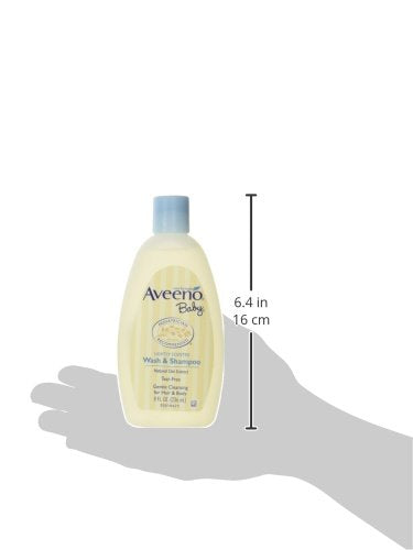 Aveeno Lightly Scented Baby Wash & Shampoo,236ml