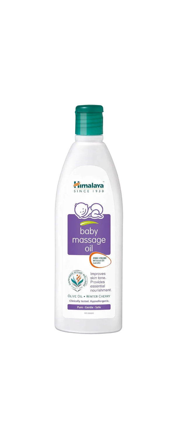 Himalaya Baby Massage Oil 100ml | All-round growth | Strong Bones & Muscles