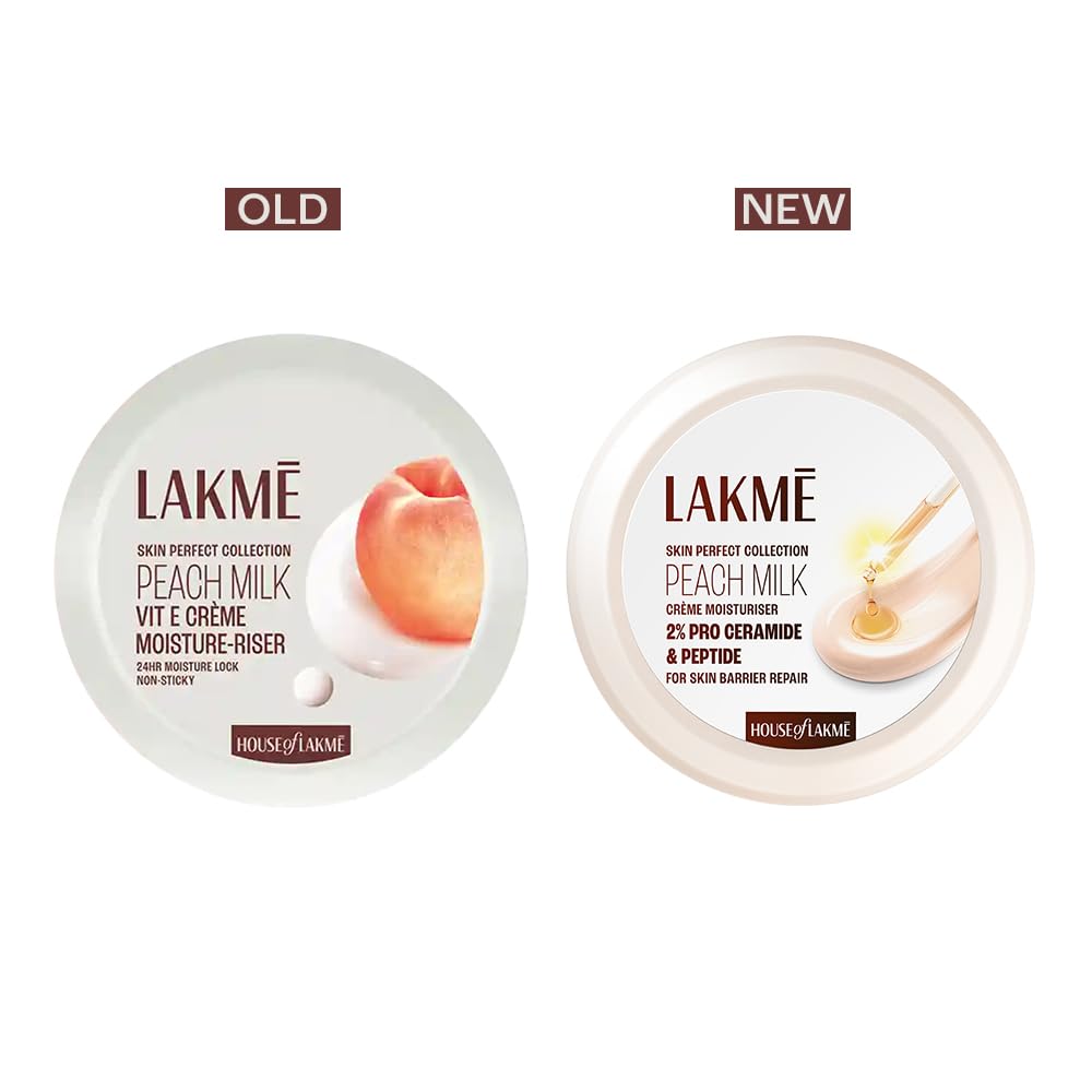 Lakme Peach Milk Soft Crème Moisturizer for Face 150 g