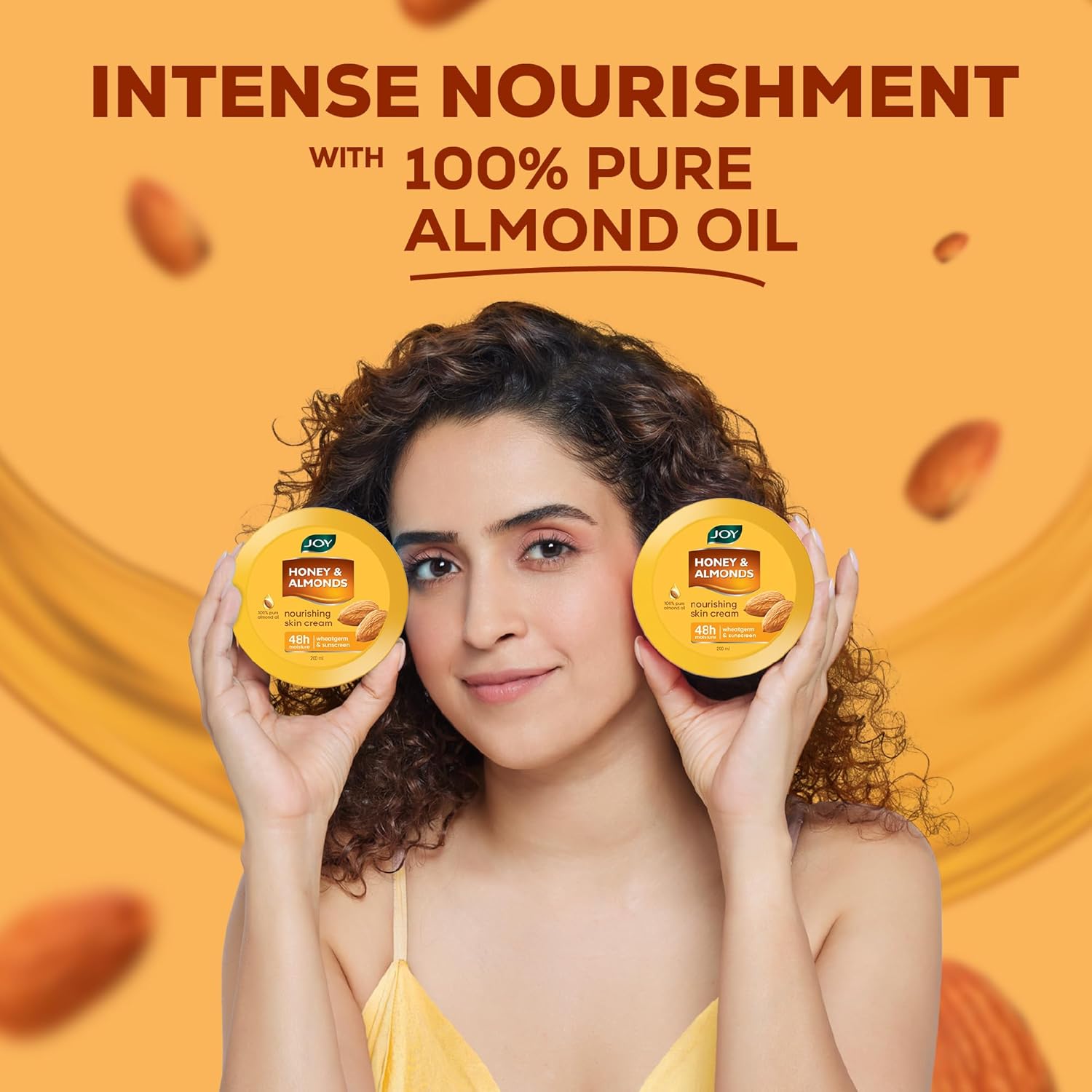 Joy Honey & Almonds Deep Nourishing Moisturizer,200ml