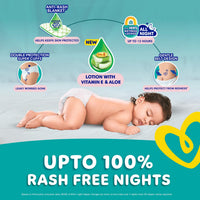 Pampers Complete Skin Comfort Pants, (M) 76 Count, Anti-rash blanket, Lotion with Vitamin E & Aloe Vera, Medium, 7-12kg