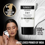 INSIGHT 3-in-1 Primer | Matte Finish | Primes, Protects & Moisturizes,30ml