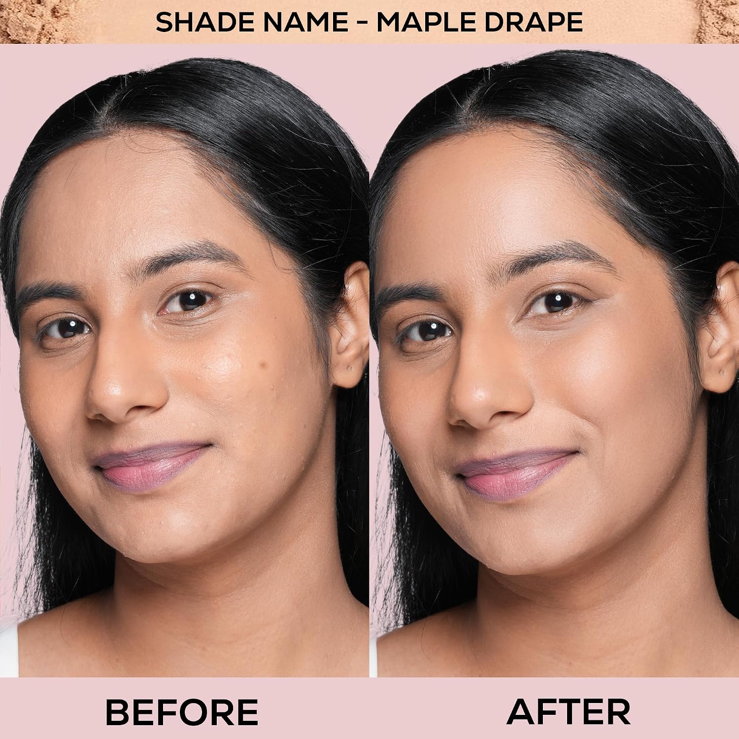RENEE Bollywood Filter Blurring Compact - Maple Drape,9g