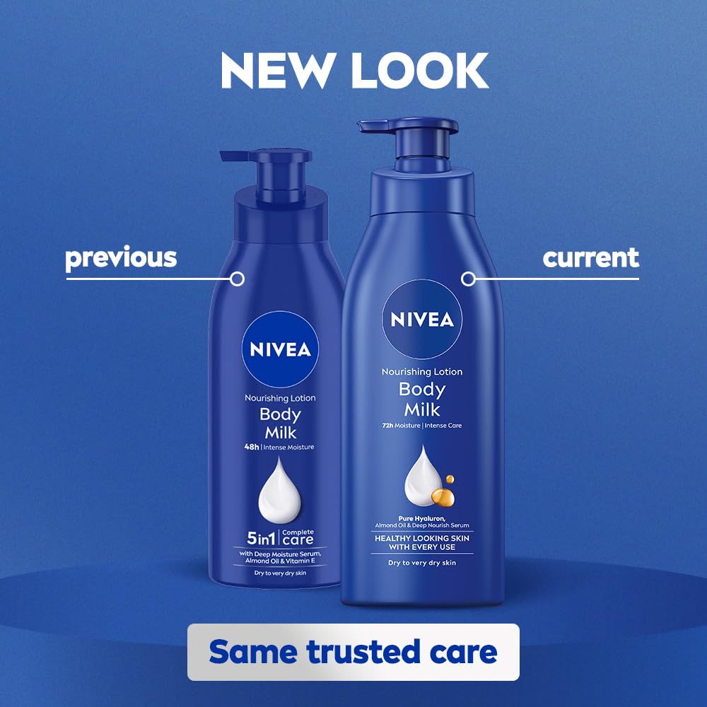 NIVEA Nourishing Body Milk 600ml Body Lotion