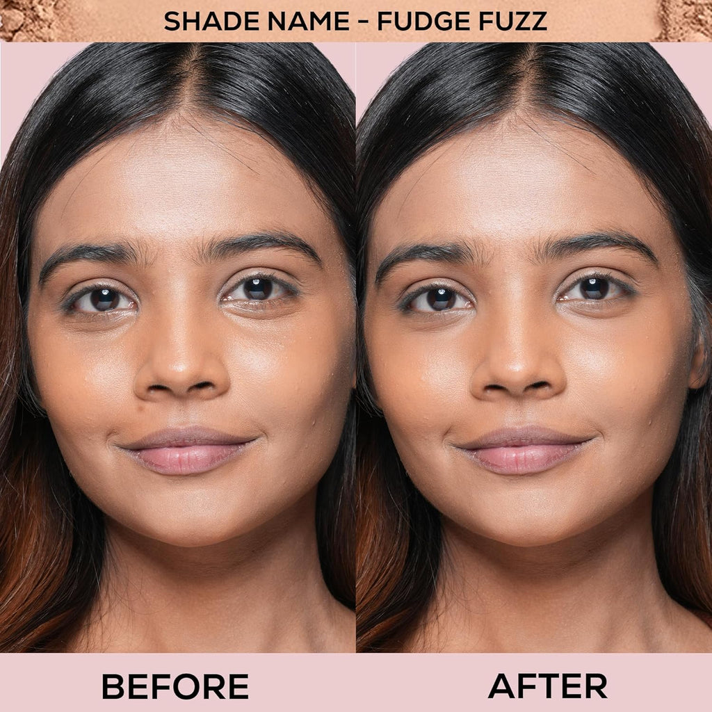 RENEE Bollywood Filter Blurring Compact - Fudge Fuzz,9g
