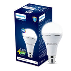 PHILIPS 12W Emergency Bulb | Rechargeable Emergency Bulb for Power Cuts | Backup : 4hrs, Cool Day Light,Pack of 4| b22d | LED