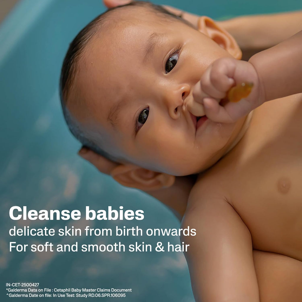 Cetaphil Baby Wash & Shampoowith Organic Calendula,Tear Free, Paraben, Colorant and Mineral Oil Free, 13.5 Fl. Oz (Packaging May Vary) (Pack of 2)