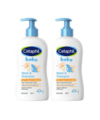 Cetaphil Baby Wash & Shampoowith Organic Calendula,Tear Free, Paraben, Colorant and Mineral Oil Free, 13.5 Fl. Oz (Packaging May Vary) (Pack of 2)