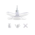 Gesto Plastic 28W Fan Shape LED Bulb - Up to 85% Energy Saving Ceiling Light, Super Bright B22 Lamp for Home, Office, Godown, Factory (Cool White) - Pack of 1