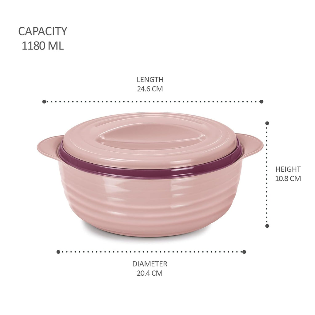 MILTON Aspire 1500 Serving Casserole, Double Walled Inner Stainless Steel