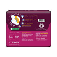 NIINE Naturally Soft XXL Sanitary Pads for Women | 40 Pads | 305MM | Cottony Soft Top Cover | Extra Coverage with Wider Back, Quick Absorption for Heavy Flow