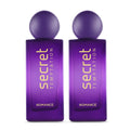 Secret Temptation Romance Eau De Parfum for Women, Long Lasting Chypre Green Everyday Wear Fragrance Pack of 2 (50ml each)