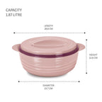 MILTON Aspire 2500 Serving Casserole, Double Walled Inner Stainless Steel