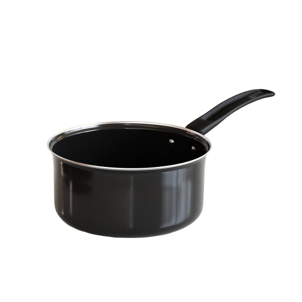 Premium Non Stick Saucepan for Tea Milk & Chai Pan Induction Base and Gas Stove T Pan (Patila)|Tea/Milk Boiling Pot Vessel | Saucepan with Bakelite Handle 1600 ML Capacity 17cm