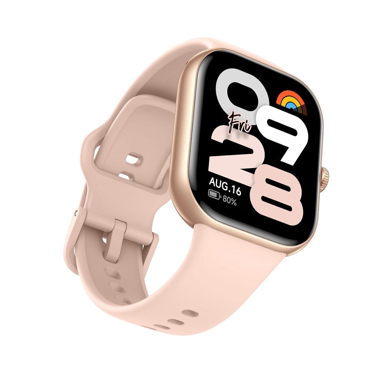 REDMI Watch Move 1.85 Premium AmoLED,14 Day Battery,Best Accuracy,Dual Core Processor Smartwatch (Gold Rush Strap, Free Size)
