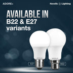 Havells 9w LED Bulb for Home & Office |B22 LED Bulb Base |Cool Day White Light (6500K) |4Kv Surge Protection |High Voltage Protection |Eco Friendly Energy Efficient | Pack of 10