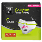 Pee Safe Comfort Period Panties | L-XL | 8 Panties ...